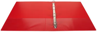 Produktbild von Präsentationsringbuch Kreacover A4+ 25mm 4 Ringe rot