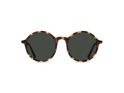 Produktbild von KOMONO MADISON Sonnenbrille, runde Brillenform mit leichtem Kunststoff Rahmen Braun