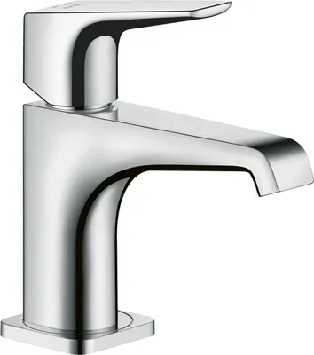 Productafbeelding van Eengreeps wastafelmengkraan 90 AXOR CITTERIO E DN 15 f HWB m HGri, chroom, zonder trekstang, chroom