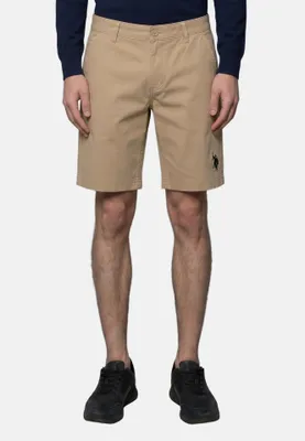 Produktbild von Bermuda-Hose, U.S. Polo Assn., Beige, Herren, Baumwolle/Elasthan, Größe 30