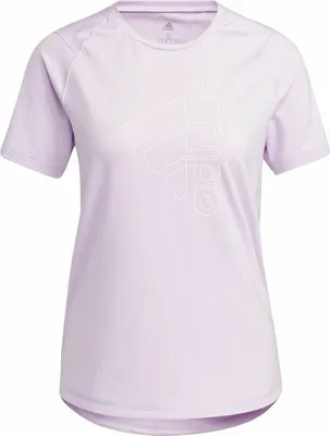 Produktbild von Damen Kurzarm-T-Shirt Adidas Badge of Sport Lavendel - S
