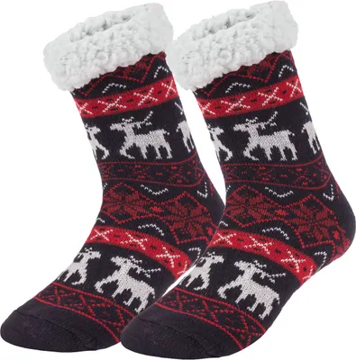Produktbild von Herren Warme Dicke Wintersocken mit Innenfell Teddyfutter und Antirutschsohle [033]