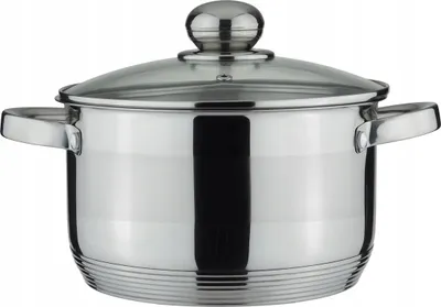 Produktbild von Edenberg Edelstahl Topf 6,1 L mit Deckel Induktion