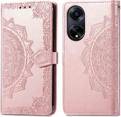 Produktbild von imoshion Mandala Klapphülle Oppo A98 - Rosé gold