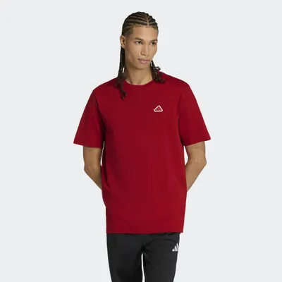 Produktbild von adidas M C ICON TEE T-Shirt aus nachhaltiger Baumwolle, klassischer Schnitt