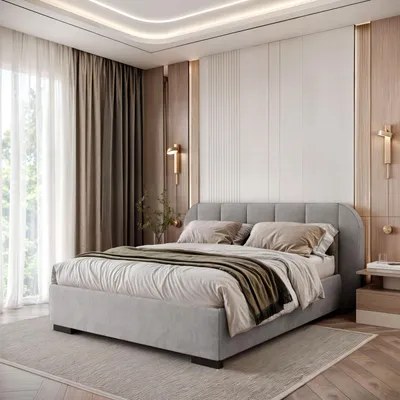 Produktbild von Polsterbett AMARA mit Stauraum und Lattenrost 180x200, Royal Velvet 87251