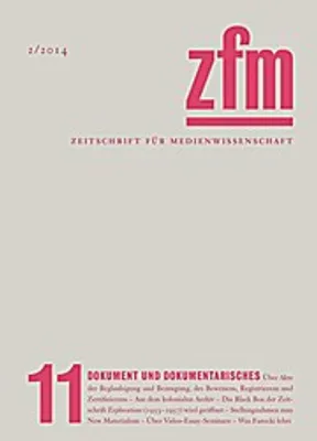 Zdjęcie produktu dla Zeitschrift für Medienwissenschaft 11