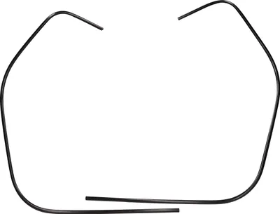 Immagine prodotto di Paraspigoli / set tubi scanalati paragambe 1460mm nero per Vespa GTS 125, GTS HPE 300, GTS Super 125, GTS Super HPE 300, GTV HPE 300