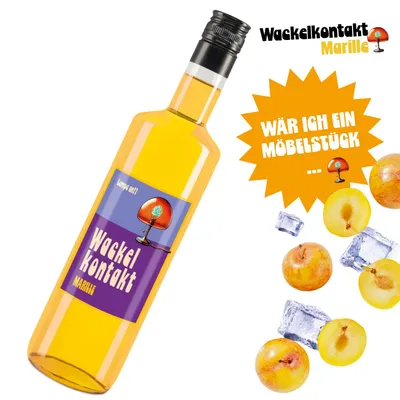 Produktbild von In-Spirit Wackelkontakt Marillenlikör 16 Prozent Vol. Flasche 700ml
