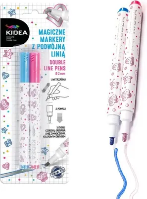 Produktbild von Kidea magische Doppellinienmarker