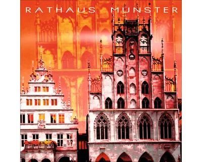 Produktbild von Glasbild Münster Rathaus 20x20 cm