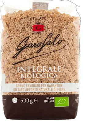 Produktbild von 10x Pasta Integrale Stelline Vollkorn-Hartweizen -Produkt 500g + Italian Gourmet polpa 400g