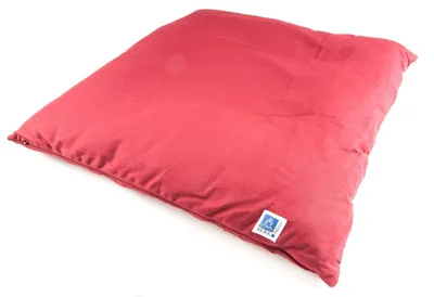 Produktbild von Meditationsmatte weinrot mit Baumwolle gefüllt