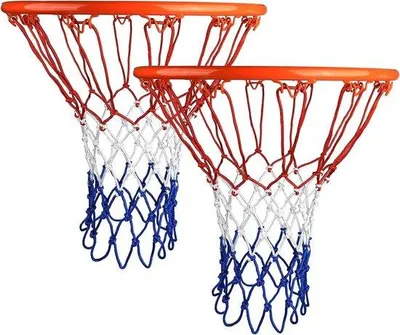 Image de Filet de basket-ball résistant à 12 trous pour l'entraînement en extérieur