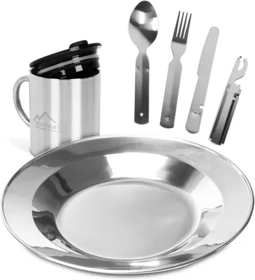 Produktbild von normani Camping-Geschirrset 8-Teilig