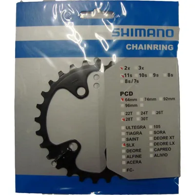 Obrázek produktu pro Převodník Shimano SLX FC-M7000 - 28 zubů (2x11s)