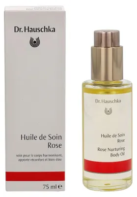 Image de Hauschka Huile corporelle nourrissante à la rose 75ml