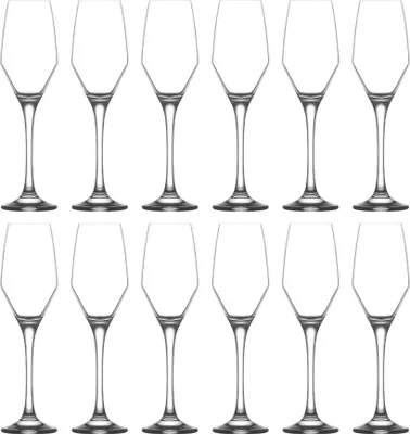 Produktbild von LAV Ella Glas-Champagnergläser – 230 ml – 12 Stück