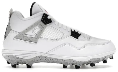 Produktbild von Jordan 4 Retro TD Cleat White Cement - EU 48.5