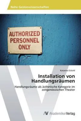 Produktbild von Installation von Handlungsräumen