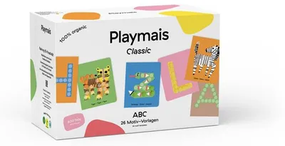 Produktbild von PlayMais Spielzeug Classic ABC - kreatives Basteln und Lernen