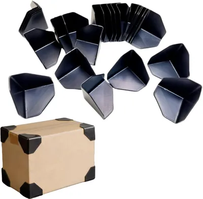 Obrázok produktu pre Plastové chrániče rohov 55x55x55 mm, 40 kusov, PP+PE, pre prepravné škatule