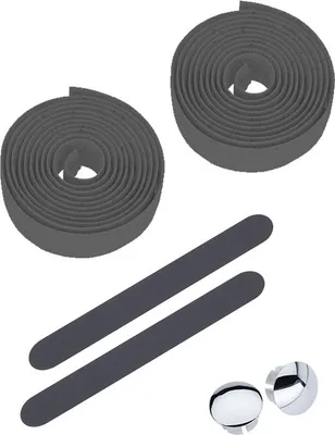 Produktbild von Fahrrad Lenkerband Kork Set schwarz