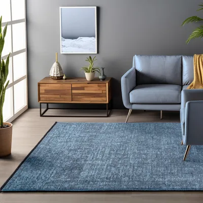 Produktbild von Homebyhome, Baumwolle Teppich Chenille Waschbar, Boho-Stil, Rutschfest & Weich, für Wohnzimmer, Schlafzimmer, Grösse: 200x290 cm