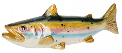Produktbild von Gift Company Dekorationsobjekt Mignon Fisch Regenbogenforelle (20cm)