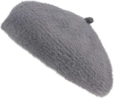 Produktbild von Clayre & Eef Mützenkind Ø 23x3 cm Grau Synthetisch