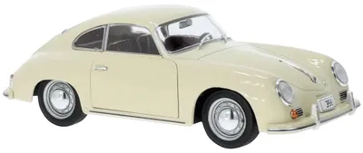 Productafbeelding van 1959 Porsche 356, kleur Beige Claro, schaal 1:24, merk WhiteBox, artikelnummer 124190-O