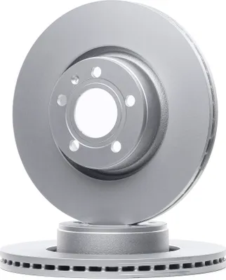 Image de 2x ATE 24.0125-0149.1 disque de frein essieu avant