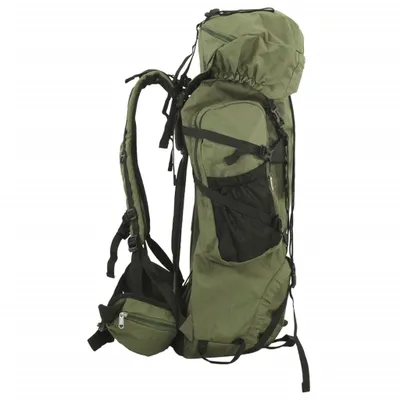 Immagine prodotto di vidaXL Zaino da trekking verde militare 60 L Tessuto Oxford