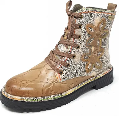 Produktbild von Laura Vita Damen Kurzstiefel in Beige Größe 36