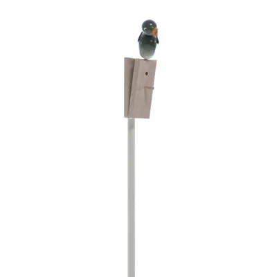 Produktbild von Frühlingsdekoration Singvogel Grünfink auf Stab Höhe=5cm NEU