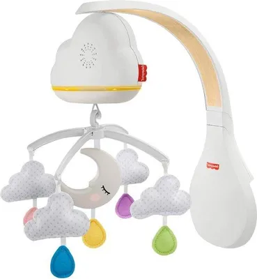 Immagine prodotto di Giocattoli per neonati e bambini piccoli, sonagli a forma di nuvola con musica, codice articolo: GRP99