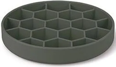Zdjęcie produktu dla Miska Slow Feeder SILICONE, szara, rozmiar L, Zolux