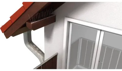 Obrázek produktu pro Sada hrotů proti ptákům Home Protect 4 x 50 cm