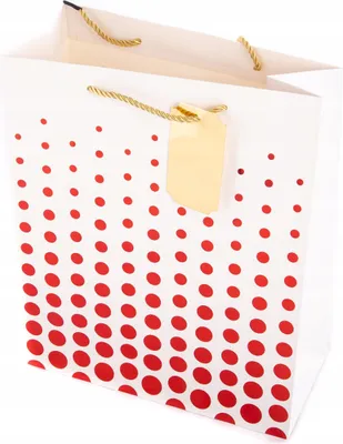 Produktbild von Dekorative Geschenktüte 26x32cm - Bunte Farben - Stabile Papiertasche für Präsente
