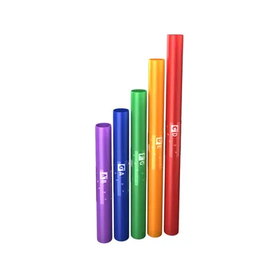 Image de Boomwhackers Bw-Cg - Jeu chromatique (Do#, Ré#, Fa#, Sol#, La#)