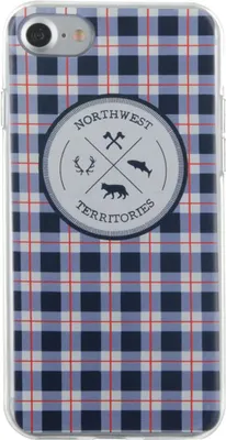 Productafbeelding van Bigben Connected COVNORTHWESTIP7, Obal, Apple, iPhone 7/8, 11,9 cm (4,7 inch), Blauw, Transparant