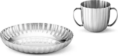 Image de Georg Jensen - Bernadotte Set de vaisselle 2 pièces pour enfants