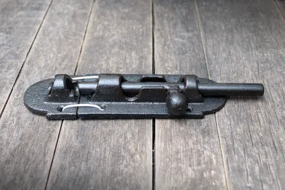 Produktbild von Türriegel Torriegel antikschwarz