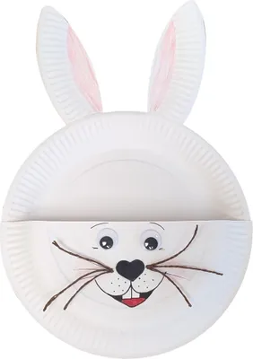 Produktbild von Bastelset Osternest Hase von Prell, 5 Stück