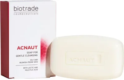 Obrázek produktu pro Mýdlo pro mastnou a problematickou pleť Acnaut (Cleansing Soap) 100 g