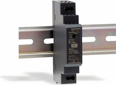 Image de MEAN WELL Alimentation à découpage pour rail DIN HDR-15-12, 12 V-/1,25 A