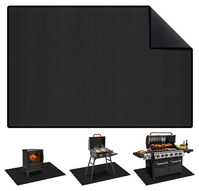 Produktbild von Feuerfeste Grillmatte 102 x 152 cm für Gas- und Holzkohlegrills