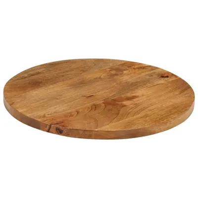 Immagine prodotto di Piano per Tavolo Ø 50x2,5cm Rotondo in Legno Massello di Mango