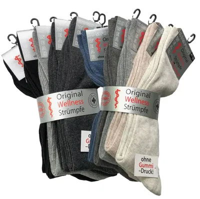 Produktbild von 5er-Pack Socken ohne Gummi Farbmix Wowerat