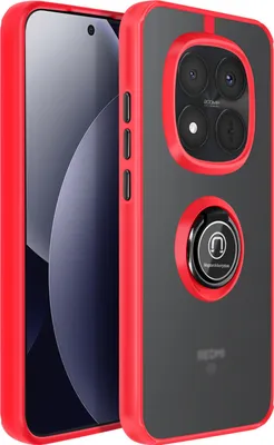 Obrázok produktu pre Avizar, puzdro Redmi Note 15 Pro Plus Magnetický krúžok matný, červený